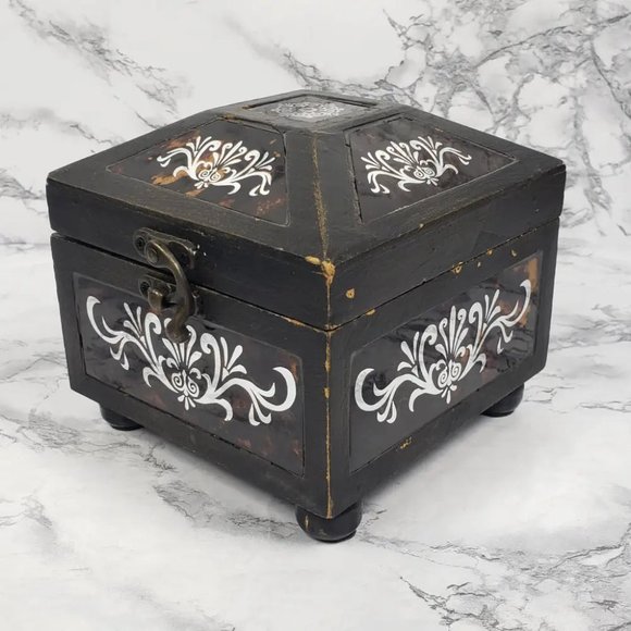 Home Interiors Clock Box Vintage - Picture 3 of 10